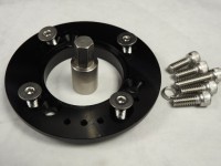 49412-49414  Waterman Quick Change , V Band Adapter, Pump, 3 or4 Bolt W SHORT 3/8" EXT.